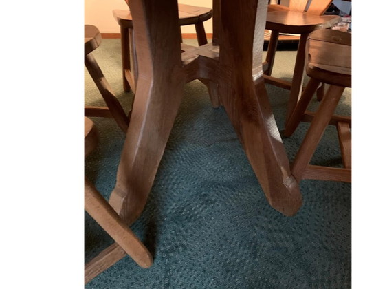 Image 1 of De Puydt Dining Table And 6 Chairs