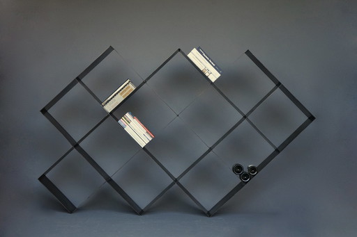 Industrial Metal Shelving Unit, 1980s