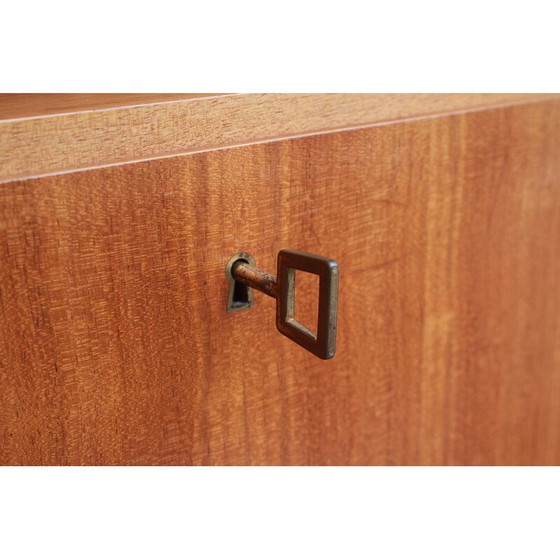 Image 1 of Vintage secretary in walnut, 1960