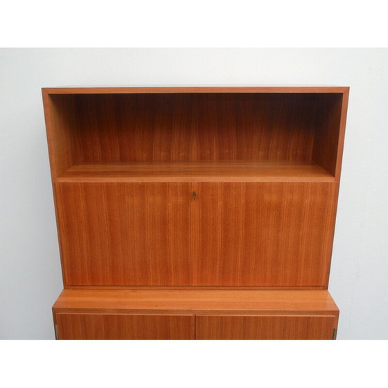 Image 1 of Vintage secretary in walnut, 1960