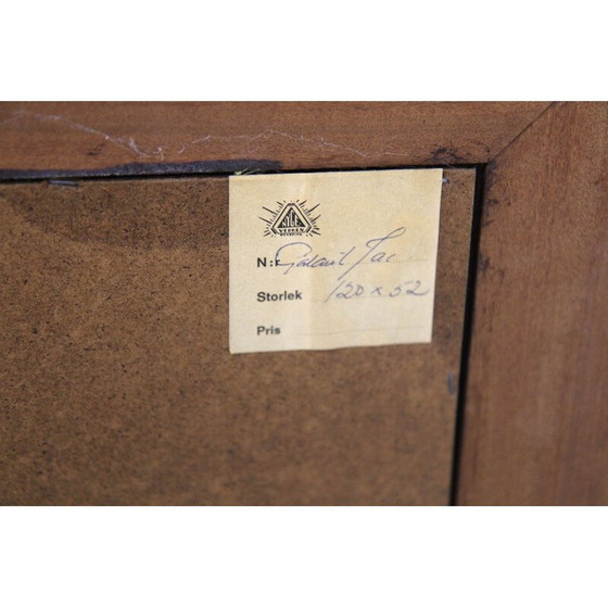 Image 1 of Specchio vintage scandinavo in palissandro di Nygeverken, Svezia, 1960