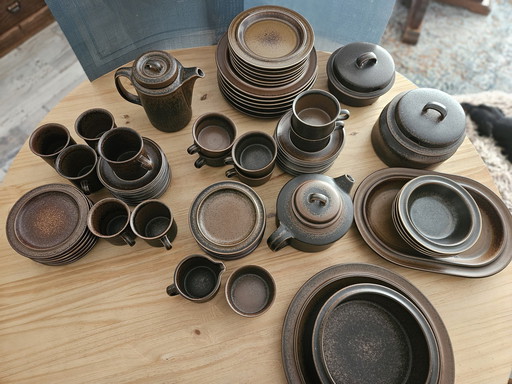 Set di stoviglie Vintage Arabia da 62 pezzi