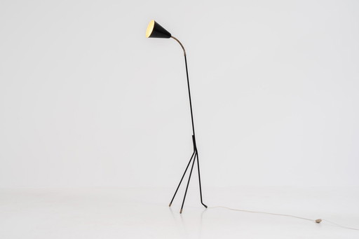 Lampadaire Grasshopper de Svend Aage Holm Sørensen pour ASEA (Suède, années 1950).