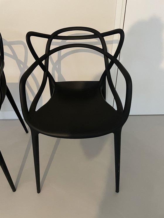 Image 1 of Kartell Chairs Black