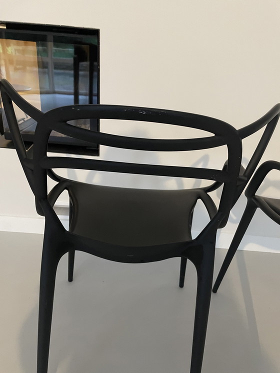 Image 1 of Kartell Chairs Black