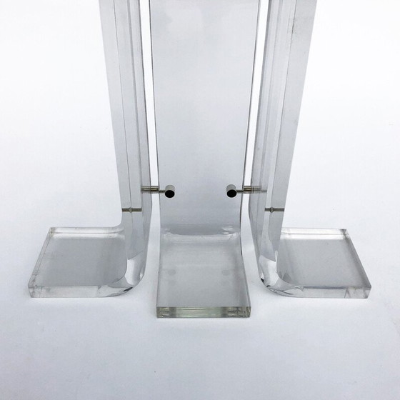 Image 1 of Vintage lucite console table, 1970