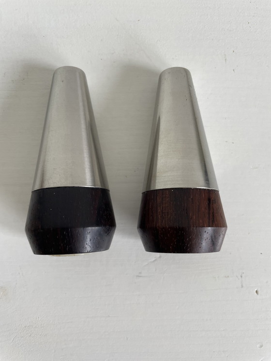 Image 1 of Danish salt and pepper shakers