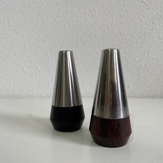 Image 1 of Danish salt and pepper shakers