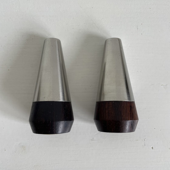 Image 1 of Danish salt and pepper shakers