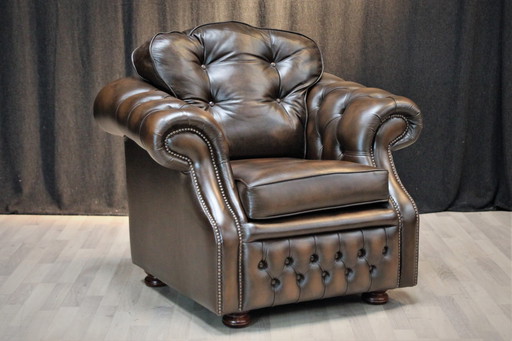 Chesterfield armchair