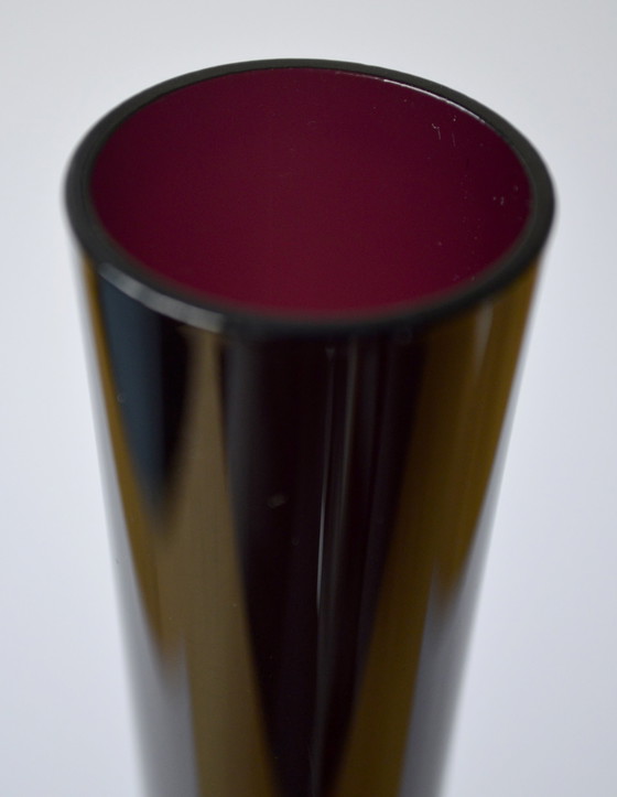 Image 1 of Vase Arthur Percy aubergine