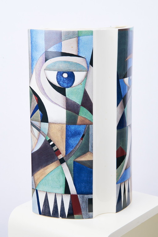 Artis Orbis Cambra Skade Porcelain face vase by Goebel