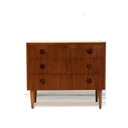 Vintage chest of drawers with 3 drawers
