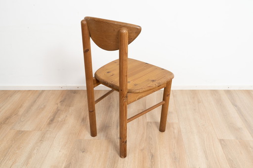 Wooden dining chair by Rainer Daumiller