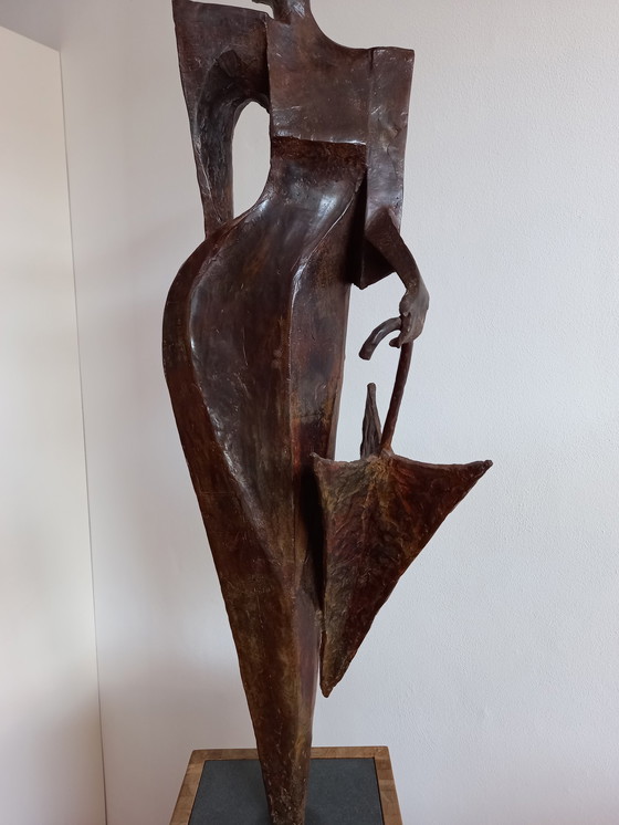 Image 1 of Jan Vermaat Bronze statue