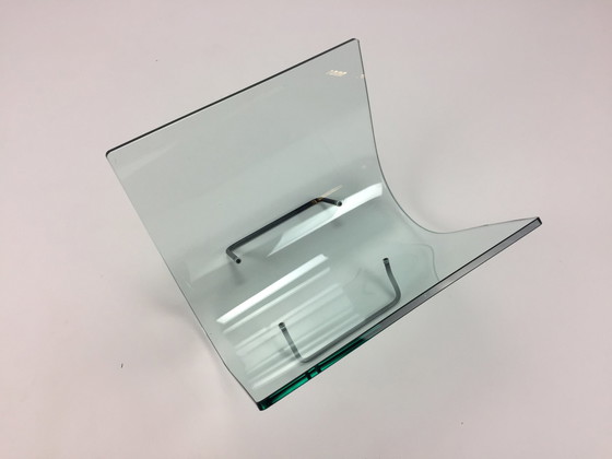 Image 1 of Fiam Glass Magazine Box