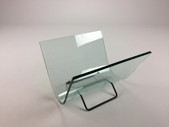 Image 1 of Fiam Glass Magazine Box