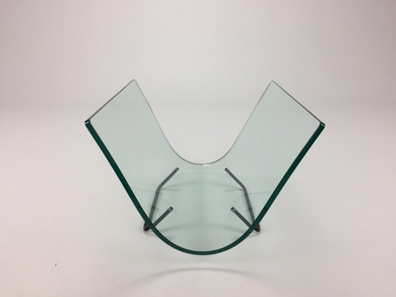 Image 1 of Fiam Glass Magazine Box