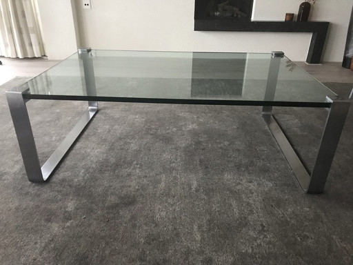 Table en verre