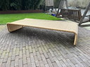 Divano letto vintage in rattan