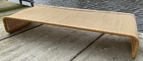 Image 1 of Divano letto vintage in rattan