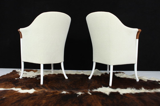 Image 1 of 2x Giorgetti "Progetti" lounge chairs