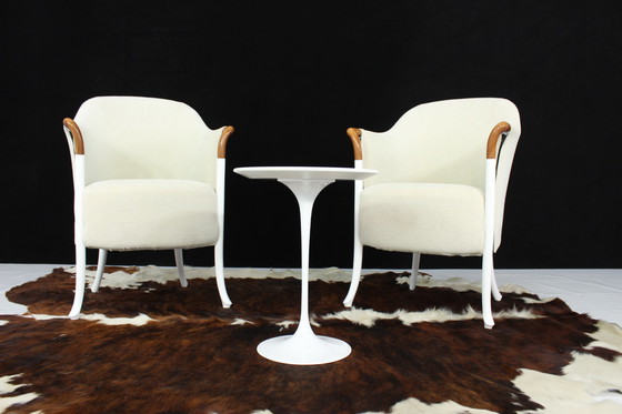 Image 1 of 2x Giorgetti "Progetti" lounge chairs