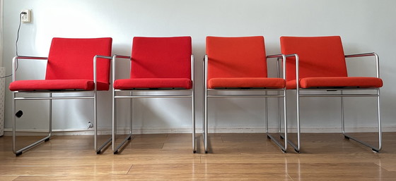 Image 1 of 4 X Arco Frame Chairs