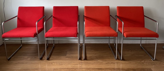 Image 1 of 4 X Arco Frame Chairs