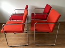 4 X Arco Frame Chairs