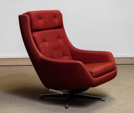 Dux swivel armchair by Alf Svensson