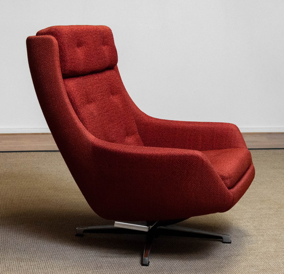 Image 1 of Dux swivel armchair by Alf Svensson