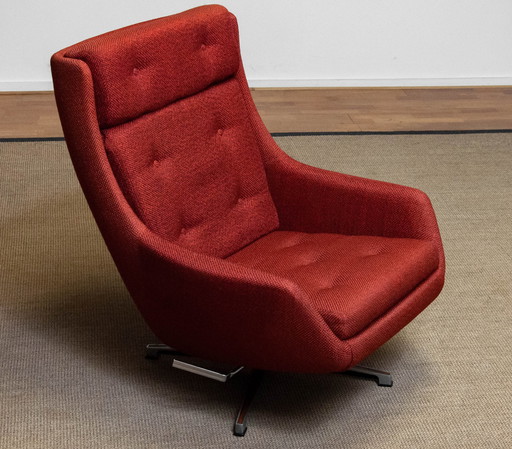 Dux swivel armchair by Alf Svensson