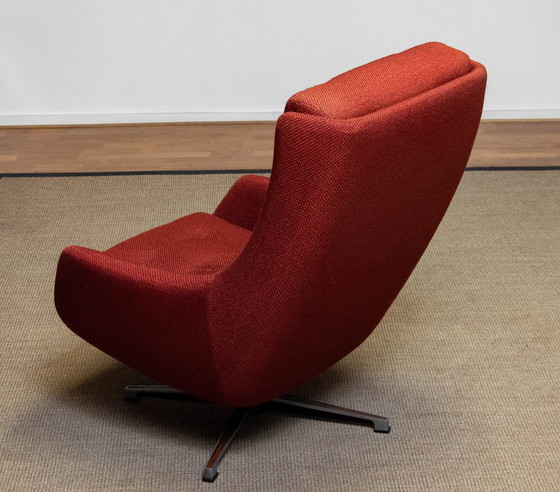 Image 1 of Dux swivel armchair by Alf Svensson