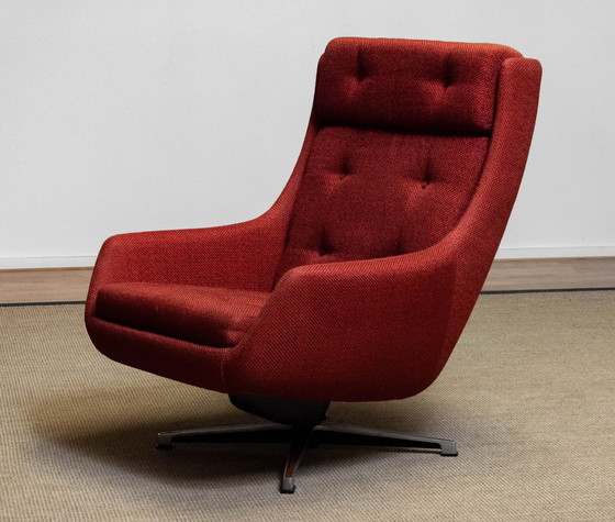 Image 1 of Dux swivel armchair by Alf Svensson