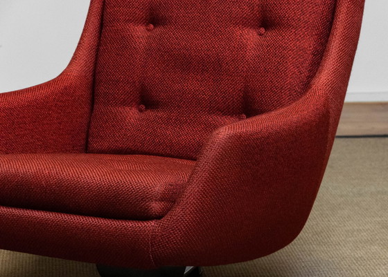 Image 1 of Dux swivel armchair by Alf Svensson