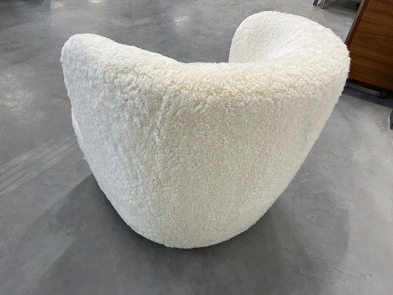 Image 1 of Gubi Stay Lounge Chair Large Sheepskin