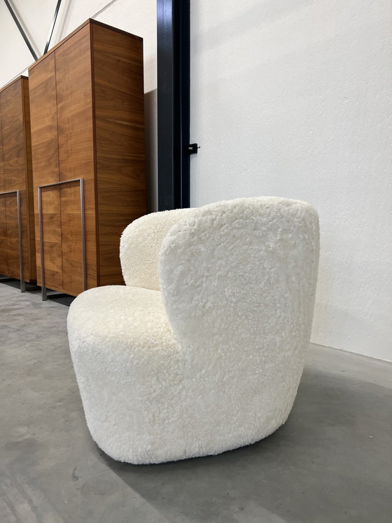 Image 1 of Gubi Stay Lounge Chair Large Sheepskin