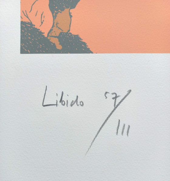 Image 1 of Rob Scholte - Libido, sérigraphie (grande !)