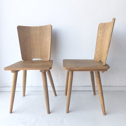 2x vintage dining room chairs