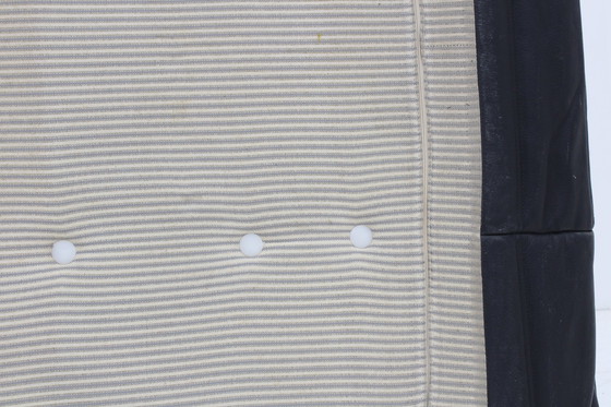 Image 1 of Original Ligne Roset canapé 2 places Togo en cuir noir 1990