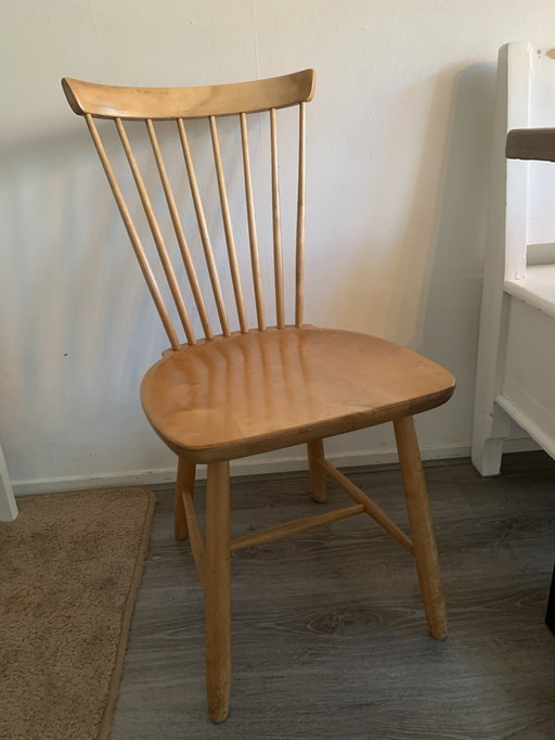 4x Tabouret de bar vintage