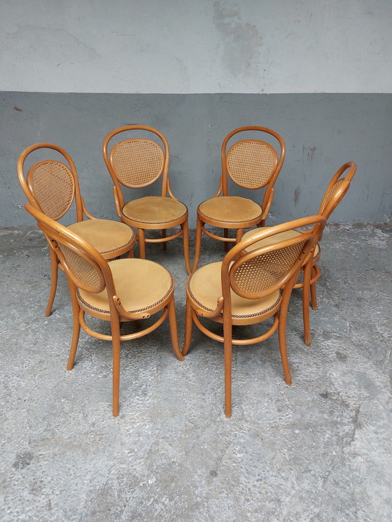 Image 1 of 6x Vintage webbing chair