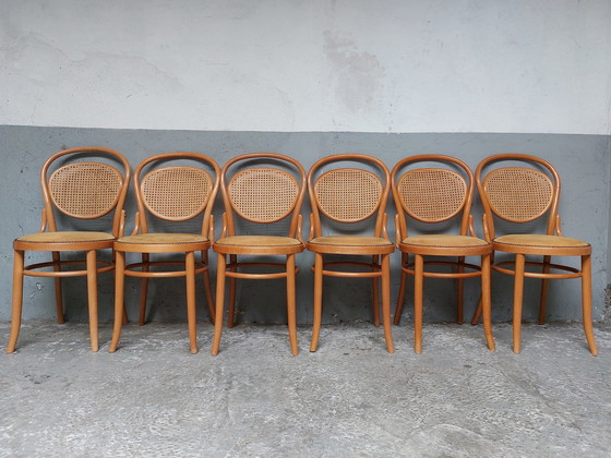 Image 1 of 6x Vintage webbing chair