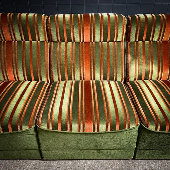 Image 1 of Mid Century modular corner sofa