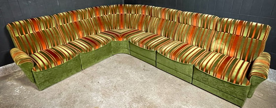 Image 1 of Mid Century modular corner sofa