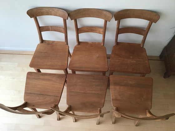 Image 1 of 6 sedie vintage in teak