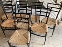 8 sedie da pranzo Spinetto Chiavari