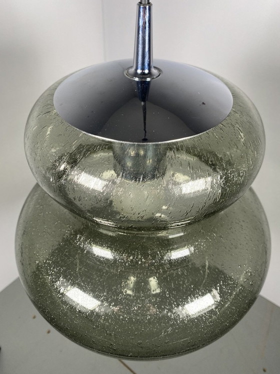 Image 1 of Peill & Putzler Bubble Smoke Glass Pendant Lamp