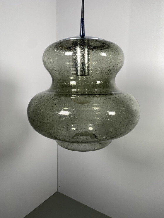 Image 1 of Peill & Putzler Bubble Smoke Glass Pendant Lamp